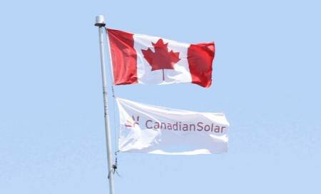 Canadian Solar Completes the Sale of Good Light Solar Power Plant to BluEarth